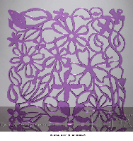 декоративная панель  Цветы фиолетовые, Турция