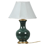 Лампа настольная керамическая зеленая T10001000-h56см