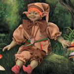 Кукла кельтский эльф Puck (удача) 38 см арт.40003, Испания