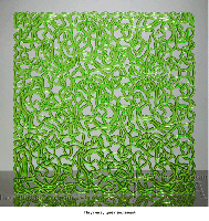декоративная панель   Паутина зеленая ,Турция